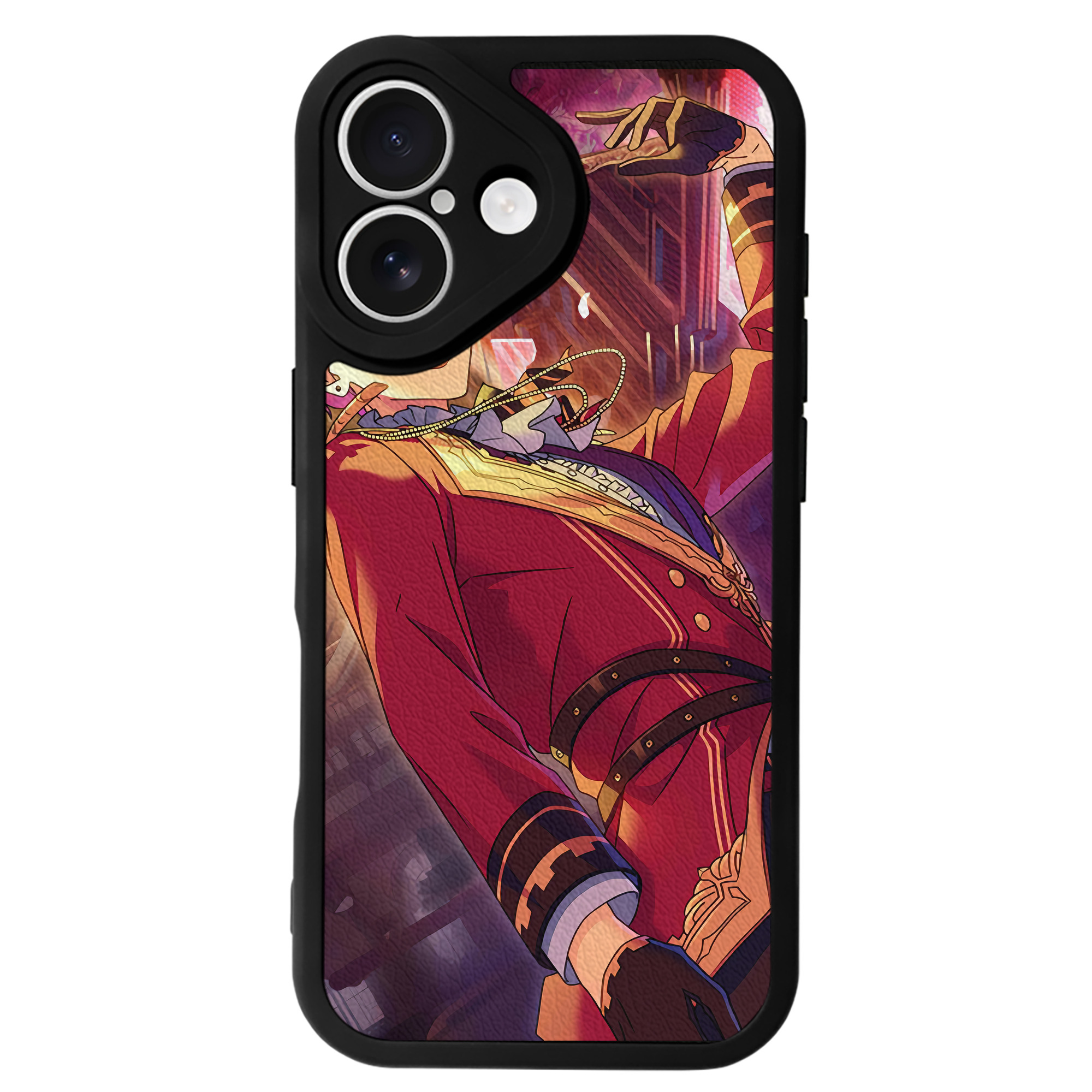 （画像用） あんさんぶるスターズ! Ensemble Stars 【iPhone 16シリーズ対応】シリコンスマホケース（レザー調） 材質：シリコン